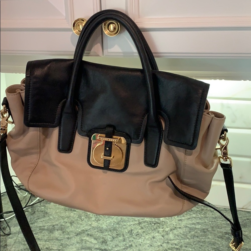 Hugo Boss genuine leather cross body bag $90